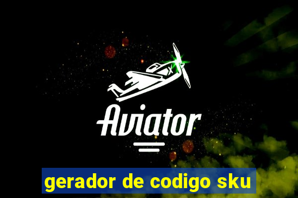 gerador de codigo sku